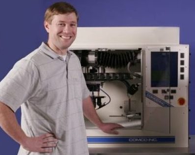 Comco LA3250 Advanced Lathe Automated MicroBlasting System and Chief Engineer Mickey Reilley